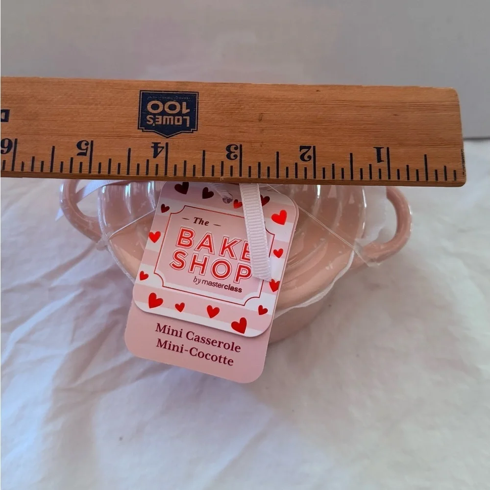 Mini Casserole with Heart Lid mini cocotte